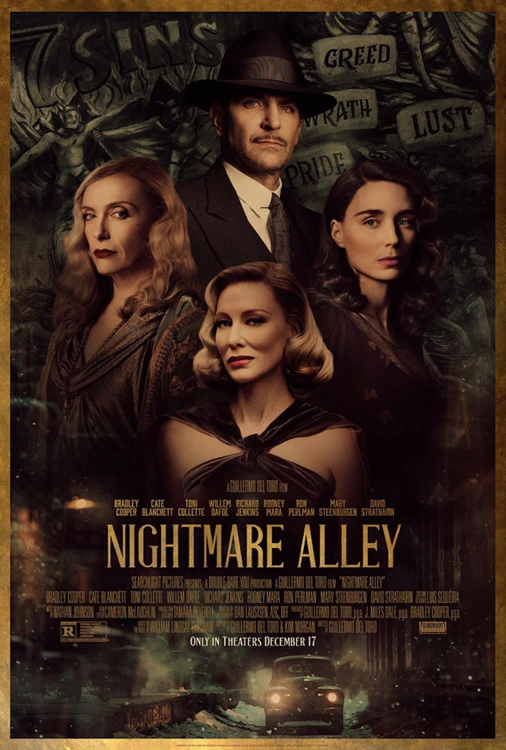 Coming from the visionary director Gullermo De Toro, he captures