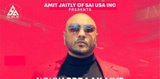 The energetic, soul-stirring melodies of B Praak’s USA concert series are brought to you by Amit Jaitly of SAI USA INC