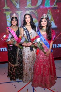 Rijul Maini crowned Miss India USA. Sneha Nambiar crowned Mrs. India USA. Saloni Rammohan crowned Miss teen India USA.