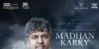 Kanguva Makers Extend Heartfelt Birthday Wishes to Dialogue Writer and Lyricist Madhan Karky Madhan Karky