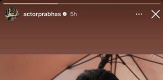 Prabhas Wishes Maruthi a Happy Birthday on Instagram The Raja Saab