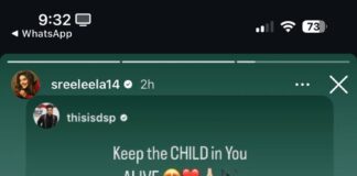 Sreeleela’s Heartwarming Gesture: Senior Women Dance to “Kissik”. Sreeleela's Heartwarming Gesture