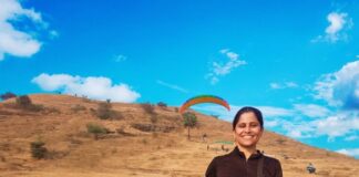 Sai Tamhankar Soars to New Heights as a Paragliding Pilot. Sai Tamhankar