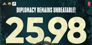 ‘The Diplomat’ Posts ₹2.74 Crore on Day 10. 'The Diplomat'