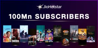 JioHotstar Surpasses 100 Million Subscribers, Redefining Entertainment in India. JioHotstar