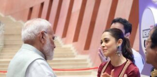 Nushrratt Bharuccha Meets PM Modi in Delhi, Thanks Him for Safe Return from Israel. Nushrratt Bharuccha