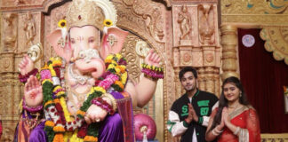 “Kahani Pehle Pyaar Ki” Stars Visit Andhericha Raja for Blessings! Kahani Pehle Pyaar Ki