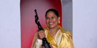 Marathi Star Turns Global Icon: Chhaya Kadam Glows at Filmfare Awards 2025. Chhaya Kadam Filmfare win
