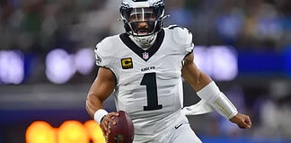 Jalen Hurts Double Turnover Dooms Eagles in Chargers OT Win Jalen Hurts