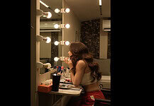 Sandeepa Dhar Drops BTS Clip as She Begins Shooting for Her Next OTT Series Sandeepa Dhar new OTT series BTS